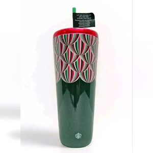 NWT, Starbucks  2024 Holiday "HOT & COLD VENTI," sip through Lid for HOT drinks